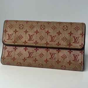 ♥️LOUIS VUITTON Monogram Mini Portotrezole Long Wallet RARE!! ❤️